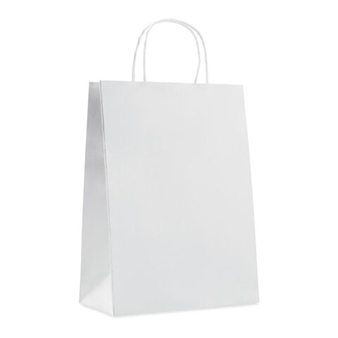 Gift paper bag large 150 gr/m² white | No Branding | not available | not available | not available
