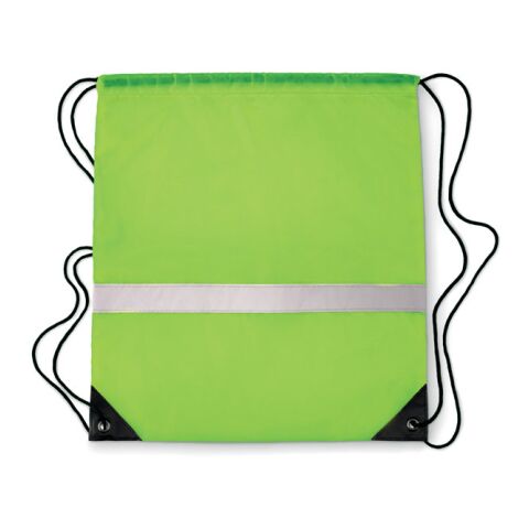 Drawstring reflective stripe neon yellow | No Branding | not available | not available | not available