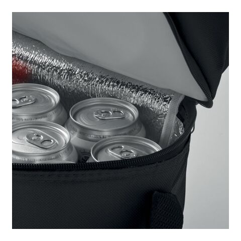 Cooler bag with 2 compartments black | No Branding | not available | not available | not available