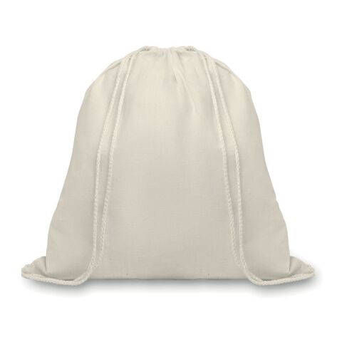 Organic cotton drawstring backpack beige | No Branding | not available | not available | not available