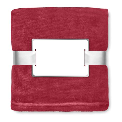 Blanket flannel Burgundy | No Branding | not available | not available | not available