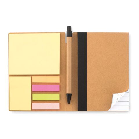 Notebook w/pen &amp; memo pad black | No Branding | not available | not available