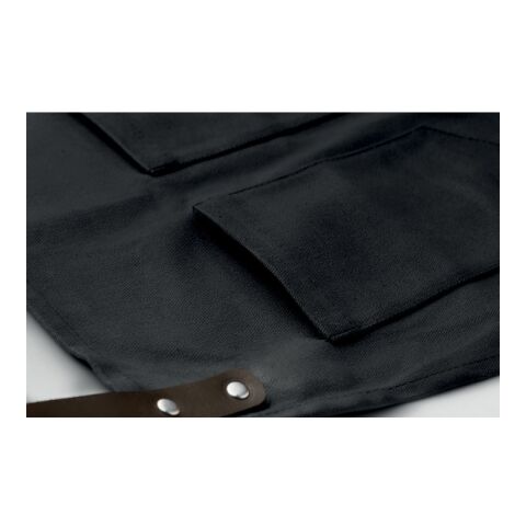 Apron in leather black | No Branding | not available | not available | not available