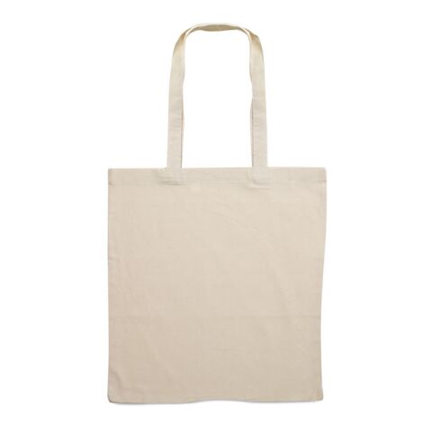 Organic cotton shopping bag 140gr/m² beige | No Branding | not available | not available | not available