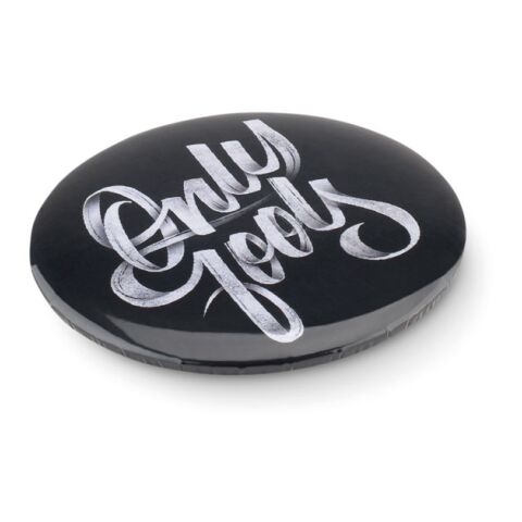 Mirror button metal matt silver | No Branding | not available | not available