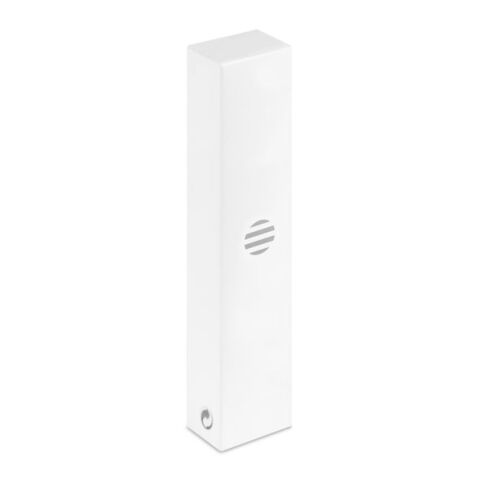 Manual hand fan in wood white