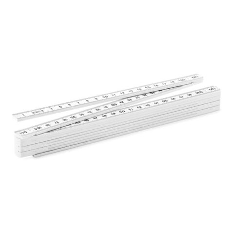 Folding ruler 2m white | No Branding | not available | not available