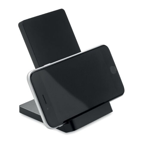 Bamboo wireless charge stand 5W black | No Branding | not available | not available