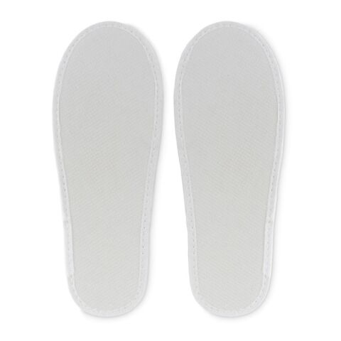 Pair of slippers in pouch white | No Branding | not available | not available | not available