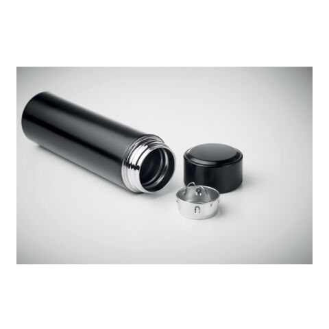 Bottle with touch thermometer black | No Branding | not available | not available | not available