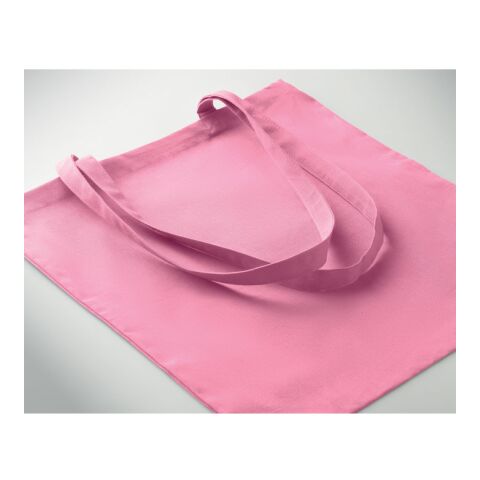 180gr/m² cotton shopping bag pink | No Branding | not available | not available | not available
