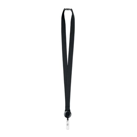 Lanyard retractable clip black | No Branding | not available | not available | not available