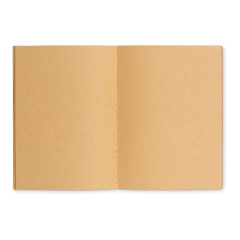 A6 recycled notebook 80 plain pages beige | No Branding | not available | not available | not available