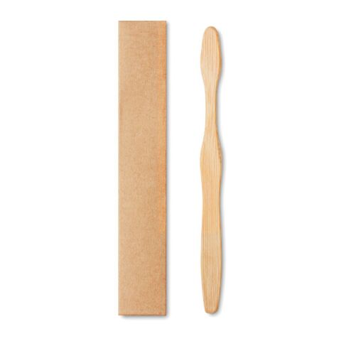 Bamboo toothbrush in Kraft box black | No Branding | not available | not available | not available