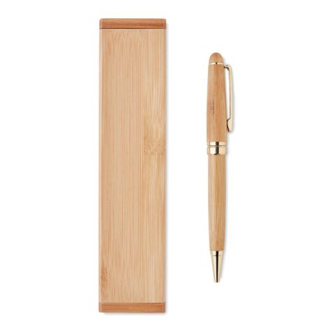Bamboo twist ball pen in box wood | No Branding | not available | not available | not available