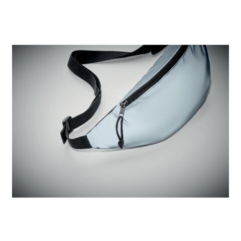 High reflective waist bag matt silver | No Branding | not available | not available
