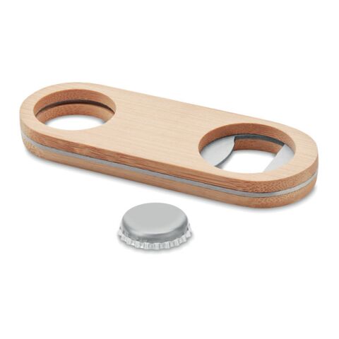 Oval Bamboo bottle opener wood | No Branding | not available | not available | not available