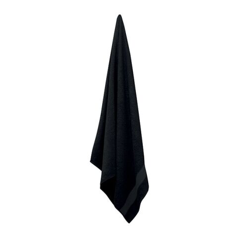 Towel organic cotton 180x100cm black | No Branding | not available | not available | not available