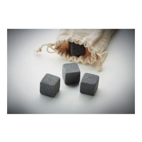 4 stone ice cubes in  pouch beige | No Branding | not available | not available | not available