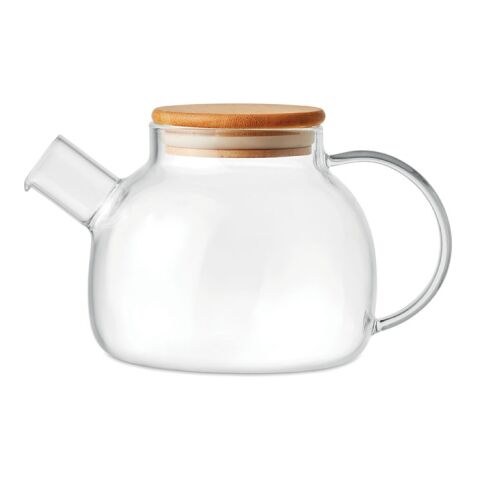 Teapot borosilicate glass 850ml transparent | No Branding | not available | not available | not available