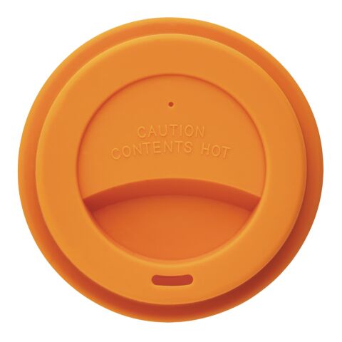 PLA coffee cup orange-white | No Branding | not available | not available