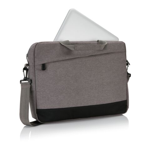 Trend 15” laptop bag grey-black | No Branding | not available | not available | not available