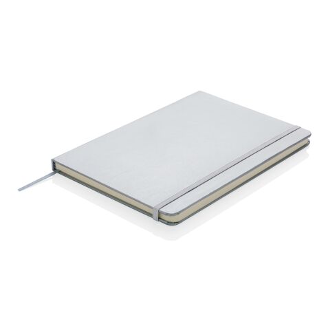 Classic hardcover notebook A5 silver | No Branding | not available | not available