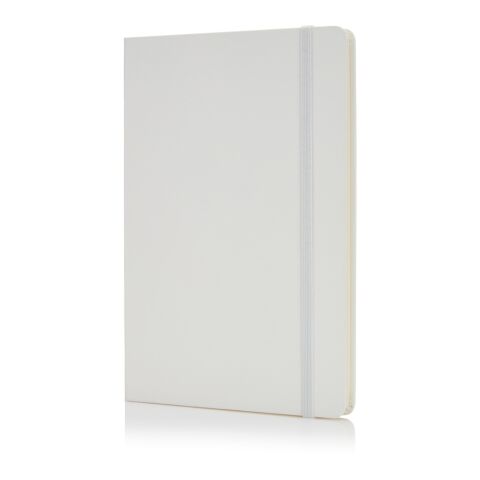 Deluxe hardcover A5 notebook White | No Branding | not available | not available