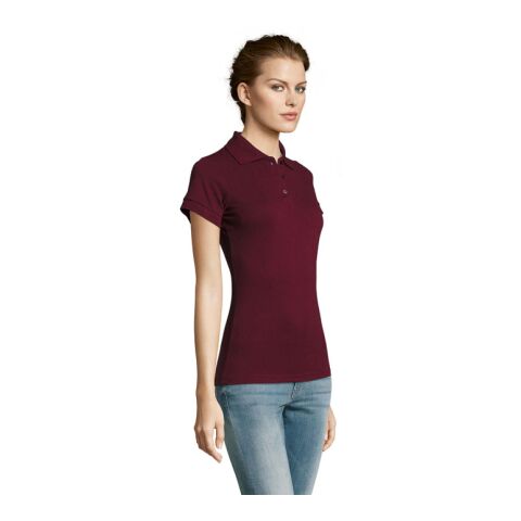 PRIME WOMEN POLO 200gr Burgundy | XL | No Branding | not available | not available | not available