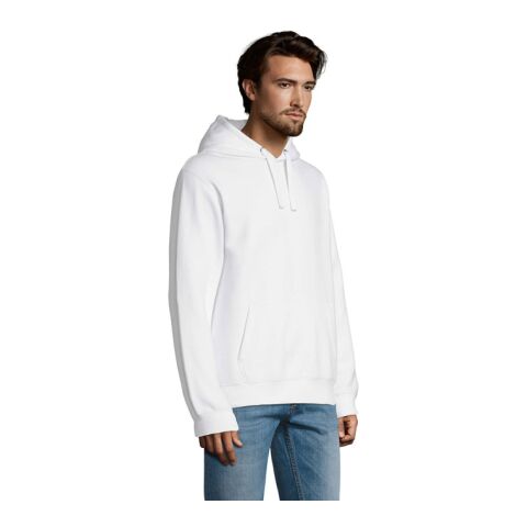 SPENCER HOODED SWEAT 280 White | XXL | No Branding | not available | not available | not available