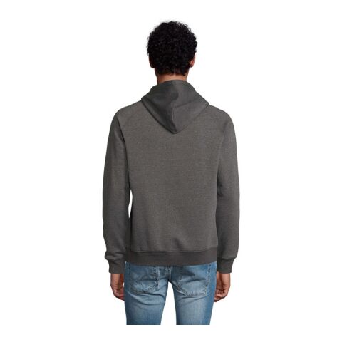 STELLAR Unisex Hooded Sweat Charcoal Melange | S | No Branding | not available | not available | not available