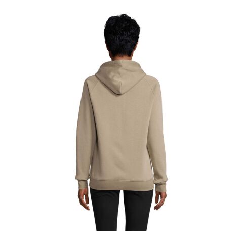 STELLAR Unisex Hooded Sweat Khaki | L | No Branding | not available | not available | not available
