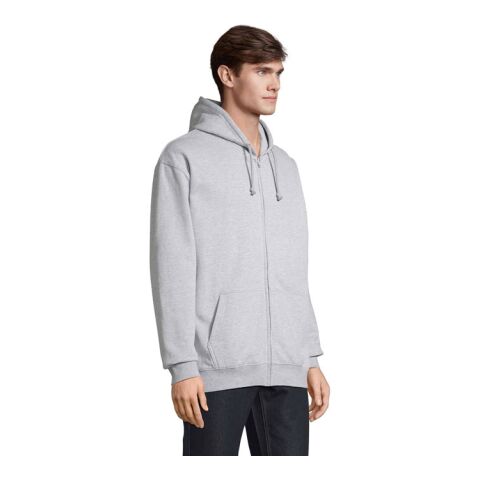 CARTER Full Zip Hoodie Grey Melange 2 | XL | No Branding | not available | not available | not available