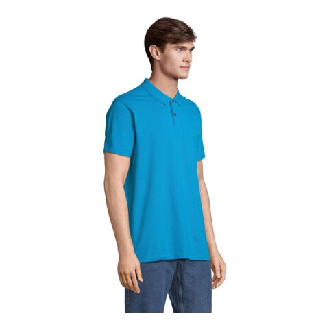 PULSE UNISEX POLO Aqua | S | No Branding | not available | not available | not available