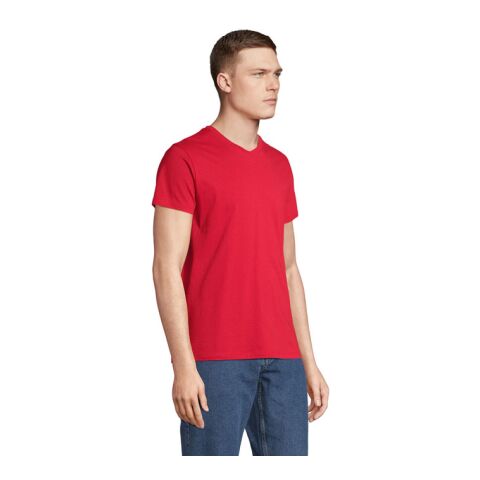 REGENT V  V-NECK T-SHIRT Red | XL | No Branding