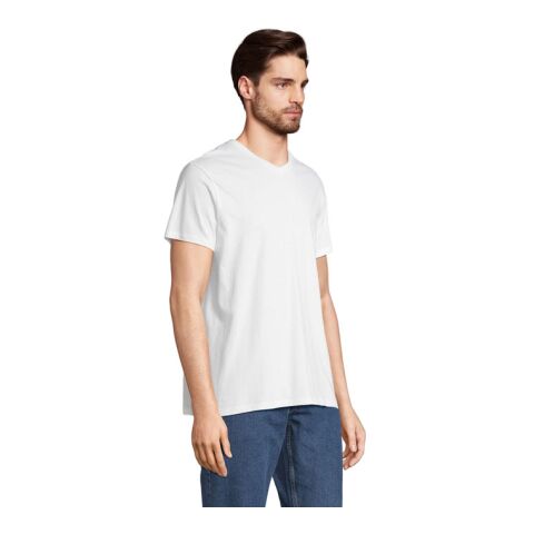 REGENT V  V-NECK T-SHIRT White | M | No Branding | not available | not available | not available
