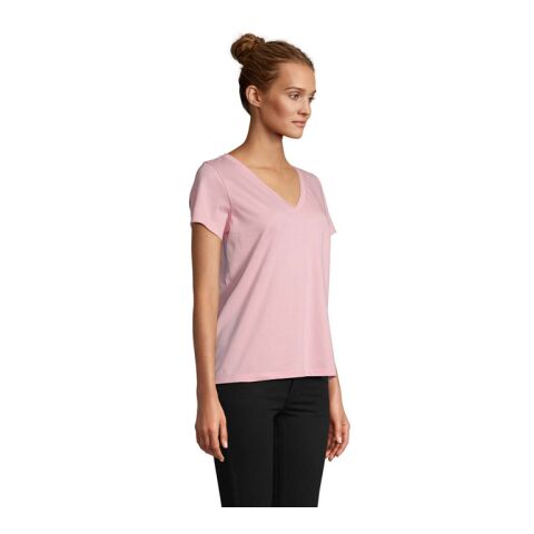 REGENT V T-SHIRT WOMEN Candy Pink | L | No Branding | not available | not available | not available