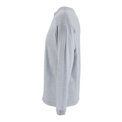 Legacy LSL T-Shirt 220g Marl Grey | S | No Branding