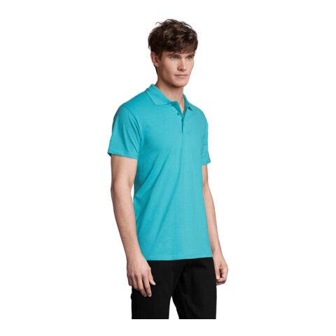 SPRING II MEN Polo 210g Atoll Blue | L | No Branding | not available | not available | not available