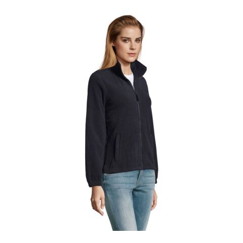 NORTH WOMEN ZIPPED FLEECE Navy | L | No Branding | not available | not available | not available