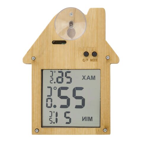 Bamboo weather station Lane brown | No Branding | not available | not available