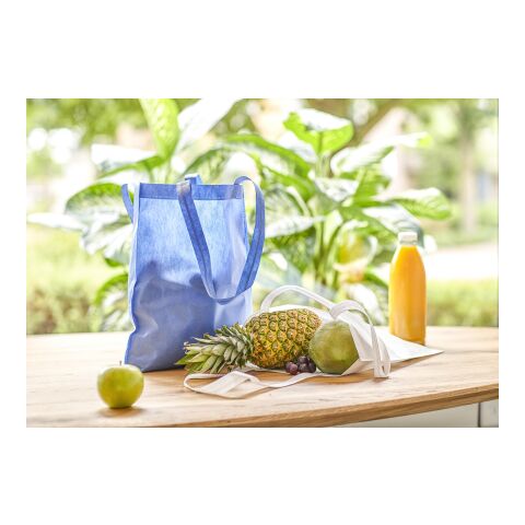 RPET nonwoven (70 gr/m²) shopping bag Ryder blue | No Branding | not available | not available