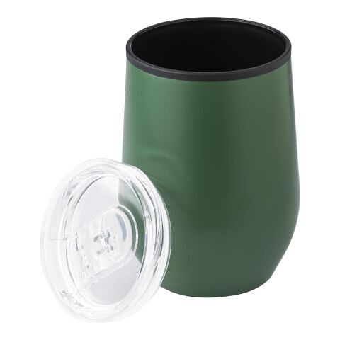 Stainless steel travel mug Zoe forest green | No Branding | not available | not available