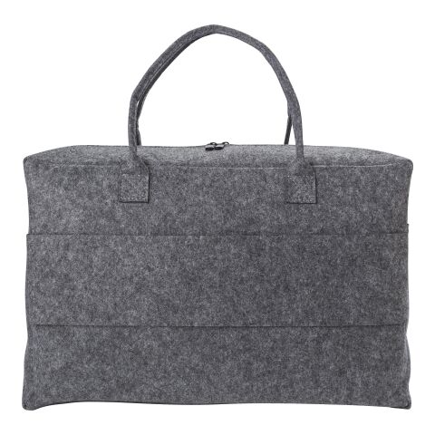 RPET felt duffle bag Savannah dark grey | No Branding | not available | not available