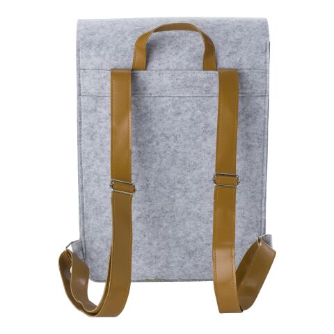 RPET felt backpack Avery light grey | No Branding | not available | not available