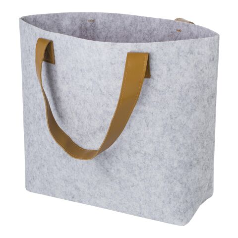 RPET felt shopping bag Hunter light grey | No Branding | not available | not available