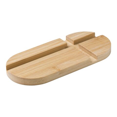 Bamboo phone and tablet holder Eamon brown | No Branding | not available | not available