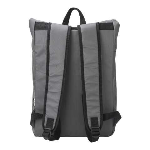 RPET polyester (600D) rolltop backpack Evie grey | No Branding | not available | not available