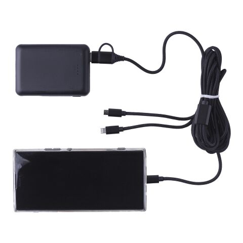 Nylon charging cable Sable black | No Branding | not available | not available