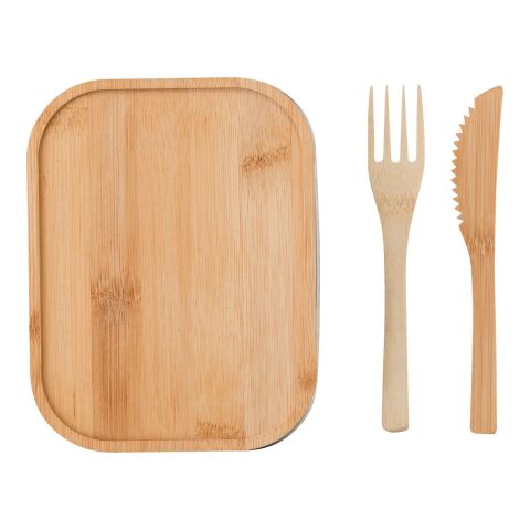 Stainless steel lunch box Esme brown | No Branding | not available | not available